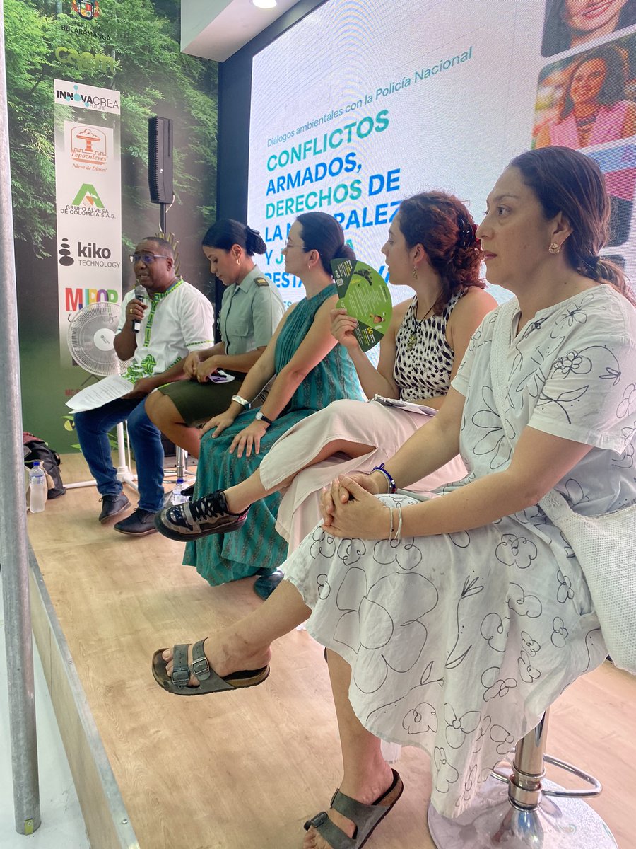 El segundo panel de <a href="/USIP/">U.S. Institute of Peace</a> y <a href="/PoliciaColombia/">Policía de Colombia</a> en #COP16Colombia. ¿Que significa que el mundo reconozca a la naturaleza como sujeto de derechos y víctima del conflicto armado? Participan, además, <a href="/JEP_Colombia/">Jurisdicción Especial para la Paz</a> <a href="/EAFIT/">Universidad EAFIT</a> y modera <a href="/PalaciosLeyner/">Leyner Palacios A</a>