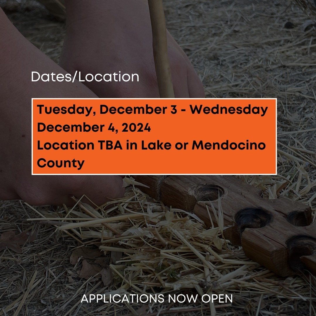 Prerequisites: Qualified as Firefighter Type 2 (FFT2) and participation in at least 3 cultural or prescribed burns.
#CulturalFire #CalTREX
Apply today at tribalecorestoration.org/fire-training