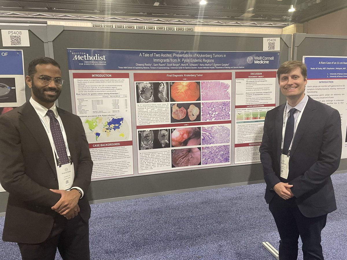 Eamonn Quigley (@eamonnquigleymd) on Twitter photo Yet another beautiful poster from GI division and Underwood Center <a href="/HMethodistMD/">Houston Methodist MD</a> #ACG2024. A big thanks to Dr Mary Schwartz for expert pathology and meticulously prepared photo micrographs. Congrats to medical student Raj and GI fellow Scott. Yet another beautiful poster from GI division and Underwood Center <a href="/HMethodistMD/">Houston Methodist MD</a> #ACG2024. A big thanks to Dr Mary Schwartz for expert pathology and meticulously prepared photo micrographs. Congrats to medical student Raj and GI fellow Scott.