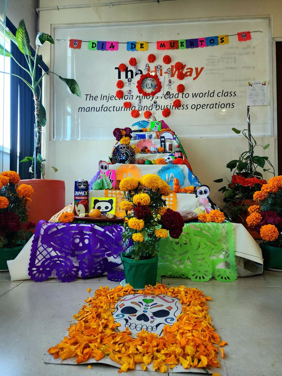 InjectionGroup's tweet photo. "Día de Muertos" in Mexico! 🎉, one of Mexico's most cherished traditions. This unique holiday is a joyful celebration of life, where families remember and honor loved ones who have passed. Vibrant altars (ofrendas) are decorated with photos and marigold flowers.
#Celebration https://t.co/dcLfV4xfsr