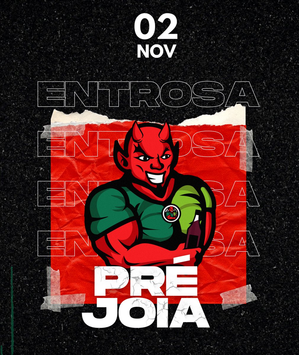 motivos pelos quais você deve ir no Entrosa neste sábado, segue o fio: