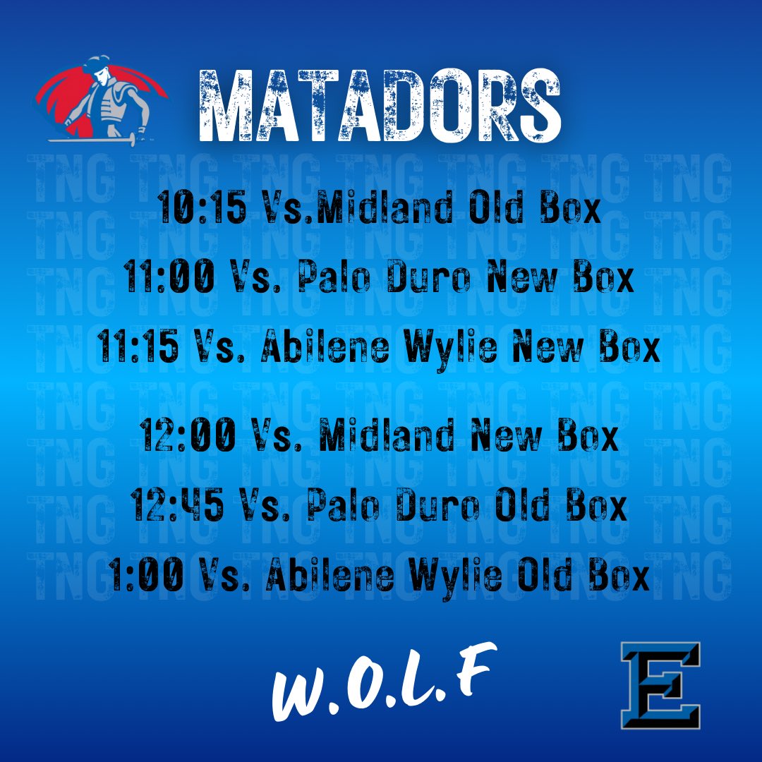 Estacado Matador Hoops (@estacadohoops) on Twitter photo Excited for this weekend!! The guys have worked really hard. Excited to get the season started. This Saturday at Monterey HS.
#tng
#wolf
<a href="/806hsscmedia/">Jasone Pearson</a> <a href="/hoopinsider/">Hoopinsider</a> <a href="/RandyRosetta/">Randy Rosetta</a> Excited for this weekend!! The guys have worked really hard. Excited to get the season started. This Saturday at Monterey HS.
#tng
#wolf
<a href="/806hsscmedia/">Jasone Pearson</a> <a href="/hoopinsider/">Hoopinsider</a> <a href="/RandyRosetta/">Randy Rosetta</a>
