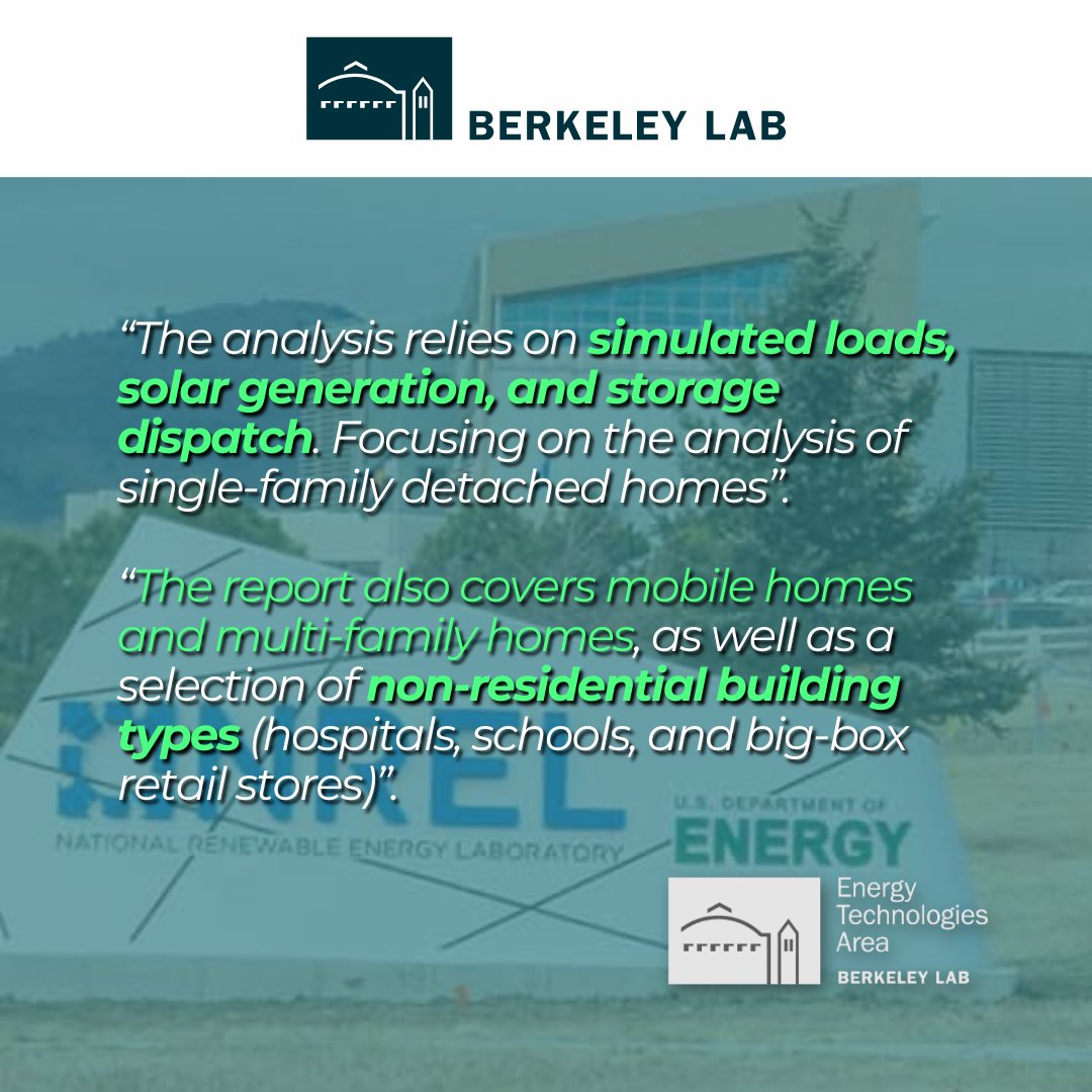 fortress_power's tweet image. Fortress Power is proud to lead in solar-plus-storage advancements across the US!
Our systems, like those in #BerkeleyLab latest study, are powering homes and businesses through long outages—enabling secure, renewable energy

Read the whole article here!
emp.lbl.gov/news/study-pro…