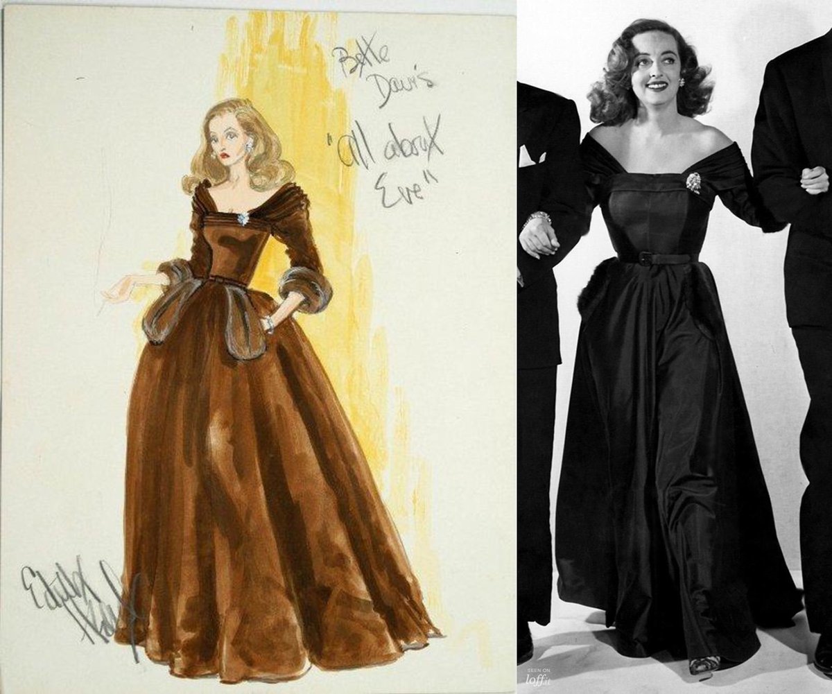 oldhllywoods's tweet photo. on her 127th birthday, here are some of her best designs from costume designer edith head: a place in the sun, rear window, roman holiday, and all about eve! https://t.co/nQI2Xol5Ix