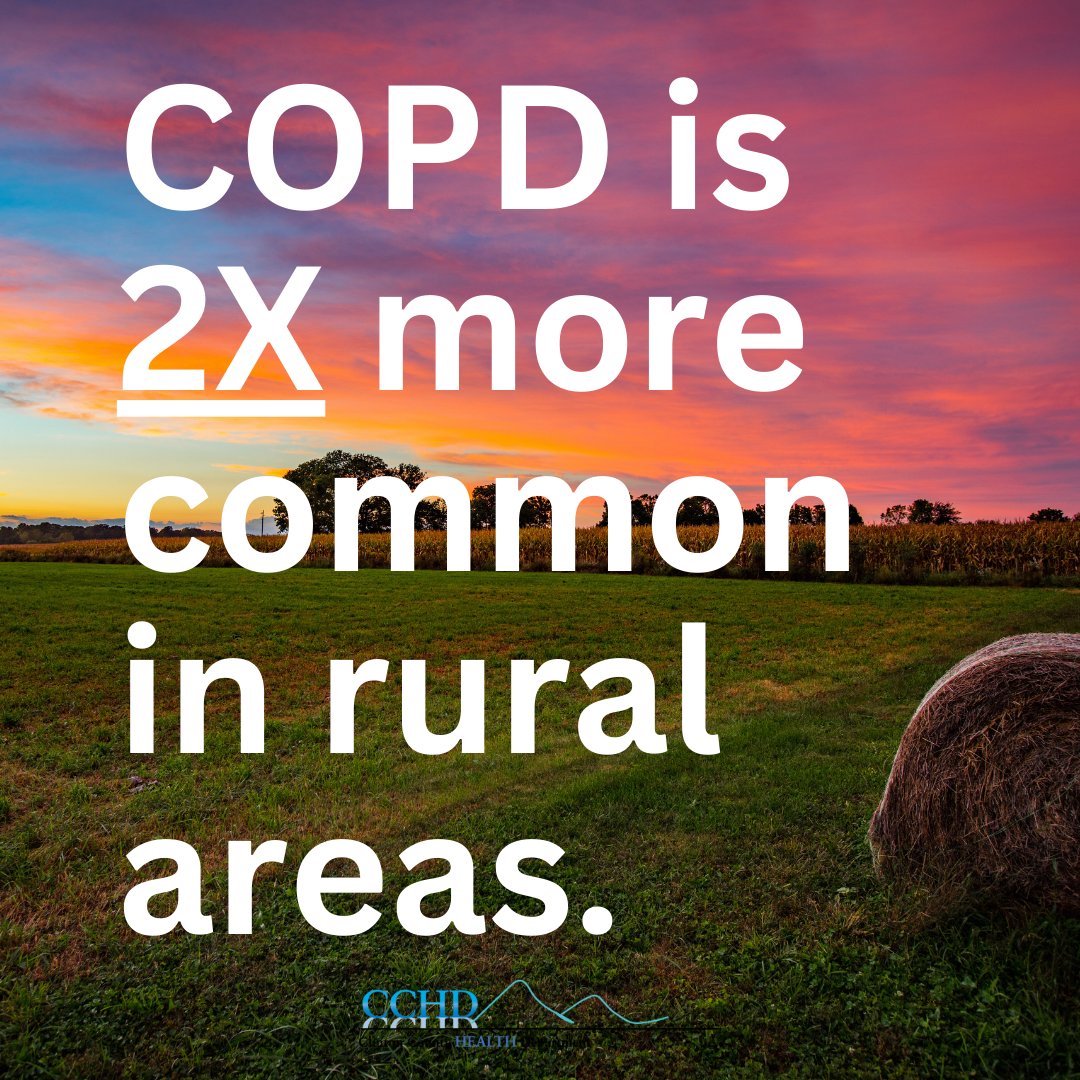 #ChronicObstructivePulmonaryDisease (#COPD) prevents airflow to the #Lungs, causing breathing problems.  Talk with your doctor if you have #COPDSymptoms or previously smoked. Visit cdc.gov/copd/about/ind… to learn more.