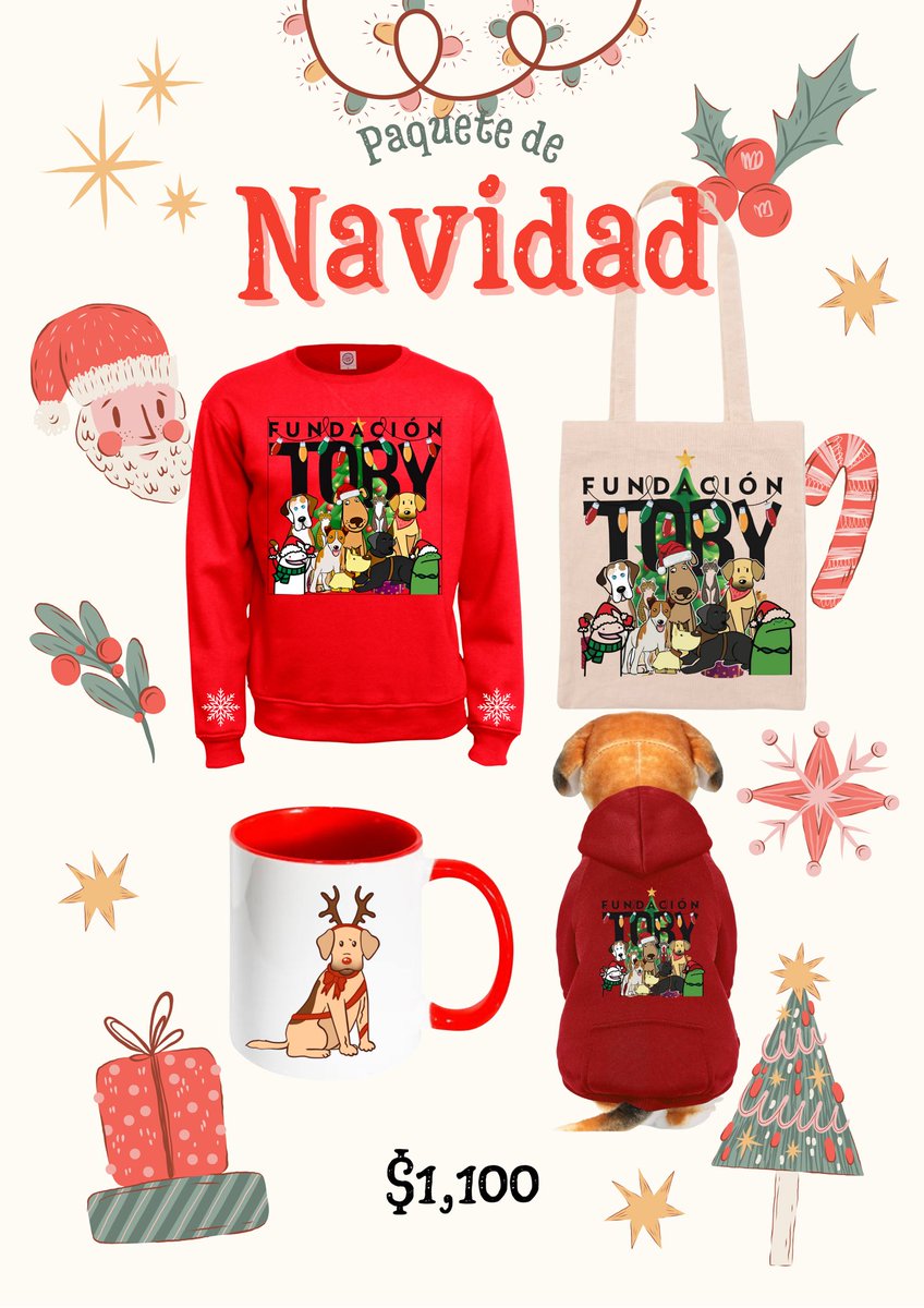 FundacionToby's tweet image. Amigos les vuelvo a subir el paquete ahora si la versión final.

Recuerden que son dos, paquete Grinch y paquete navidad, las tazas pueden variar ya que tenemos 4 modelos diferentes y pueden ser en color rojo y verde.

Todos los pedidos se reciben por mensaje directo o al wp…