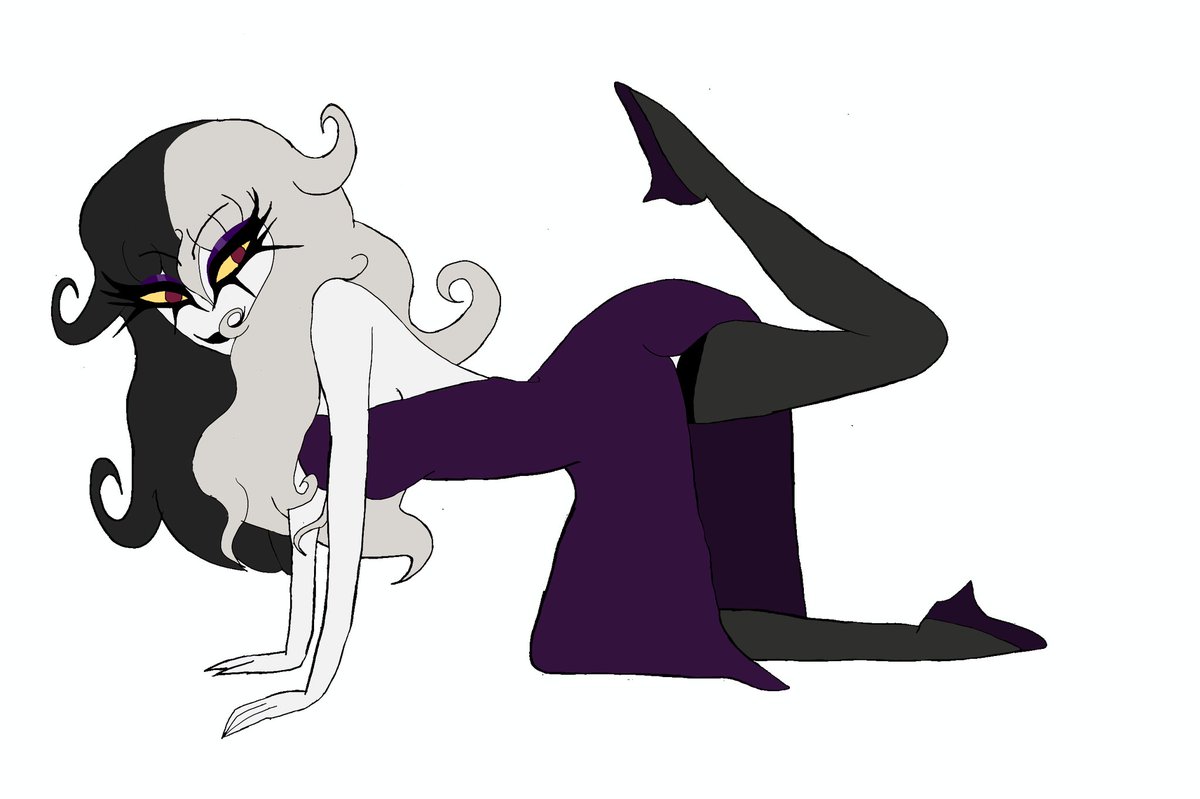 OfMotherBat's tweet photo. I may just temporarily reopen my #artcommissions too. I'll have at least 8 slots open for anyone interested.

I have a few recent examples.

[ Eloise's current Hazbin Hotel/Helluva Boss design. ]

#commissionsoopen #HazbinHotel #HelluvaBoss #ocartist #Ocxcanon #OCxOC #fanart https://t.co/4urIO83m1o