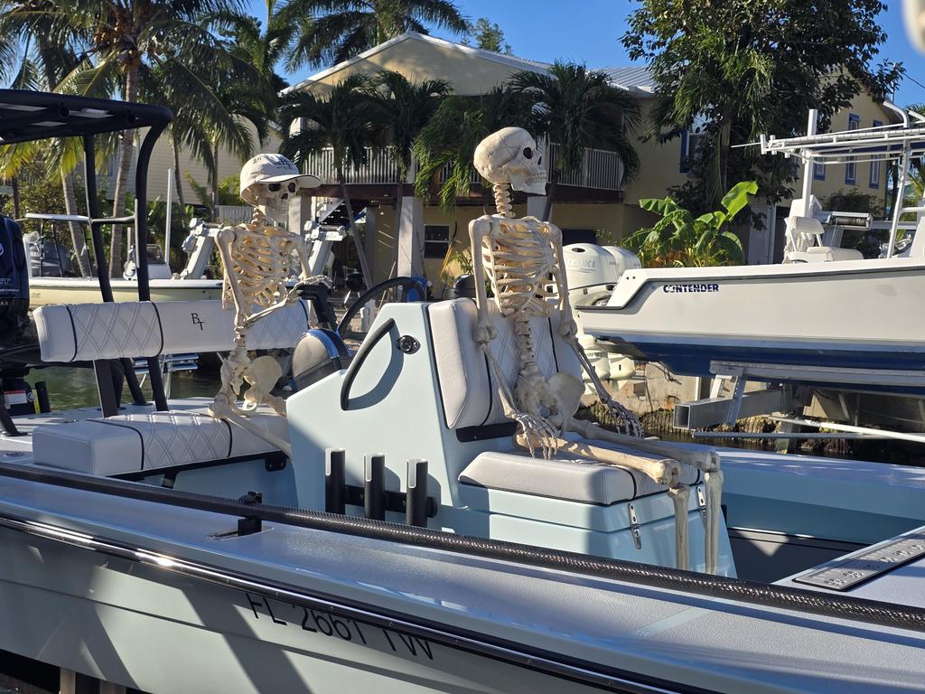 In case you were wondering what Tammie and I are doing in retirement.  We may have overdone it (is there such a thing as too much fishing??)!!  Happy Halloween!!