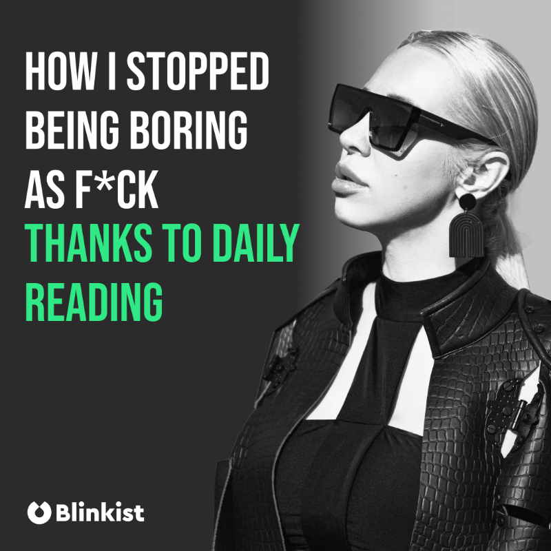 blinkist's tweet photo. Thousands swear by the tips to unf*ck themselves in the 30 books. I gave it a go to see what all the fuss was about.