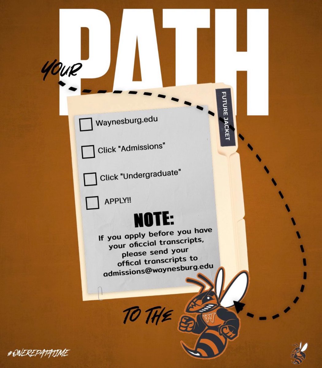2025’s why wait? 🧡🖤 
Click the link below to apply, your future is now!!

waynesburg.edu/apply-now