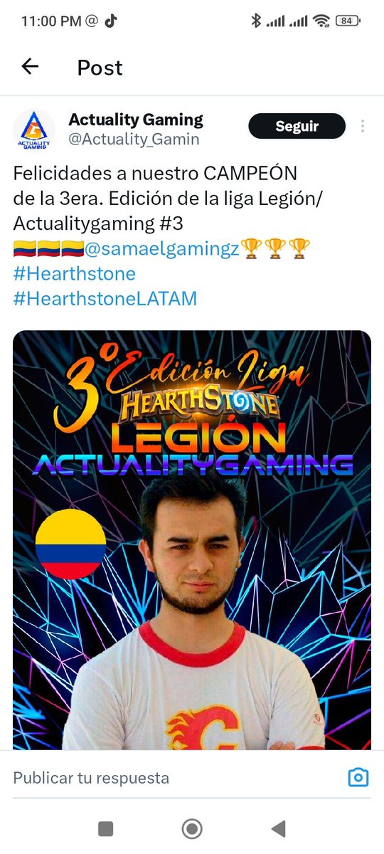 Muchas a toda la comunidad y la organización de actuality gaming por la liga tan espectacular que están brindando a la comunidad, dónde hubo encuentros de muy alto nivel.
Adicionalmente el maestro Vegetariamon merece un reconocimiento por todo el entrenamiento ofrecido.