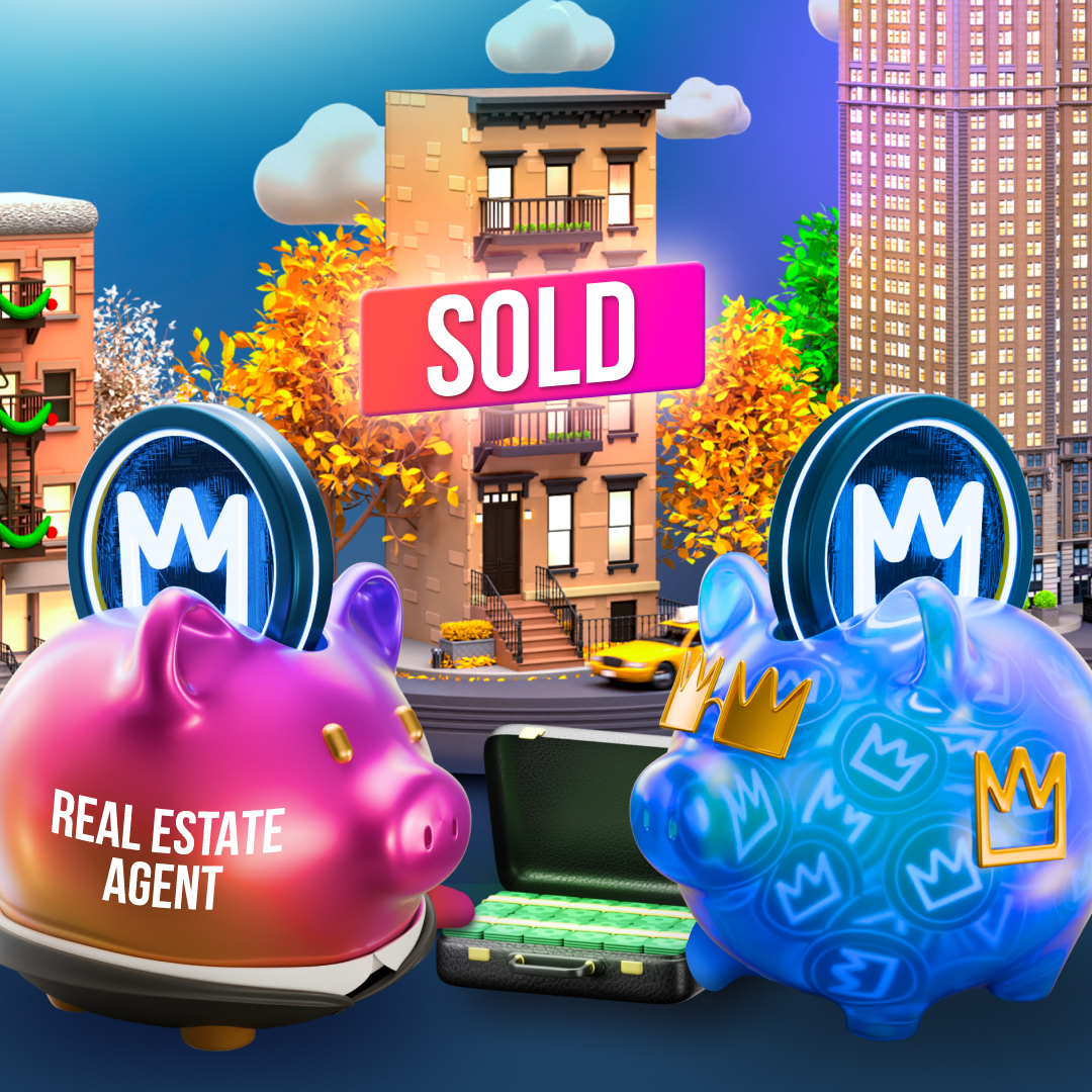 CityVerseTycoon's tweet photo. There is a new way to earn in CityVerse!

Introducing: Real Estate Agents 💸

Agents have the power to give away coupons to potential buyers and earn commission on every building they help sell!

Join us for an AMA in discord tomorrow at 11:00 AM EST to learn more. https://t.co/mQbpKr6d7l