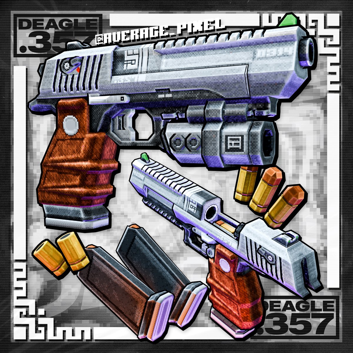 Desert eagle chambered in .357 Magnum 🔫