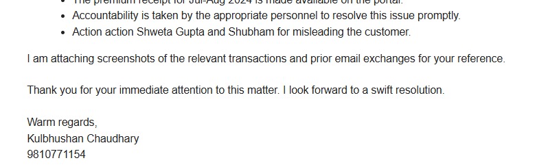 GuyIn140Chars's tweet photo. Absolutely dismayed @BajajAllianzLIC  Set up auto debit for my policy #0601866323 on 10th yet payments are deducted randomly &amp; my Jul-Aug 24 premium receipt still missing. Even the RM shows zero interest in resolving this. Is this really customer service? @TarunChugh2015 https://t.co/UCA1omxub7