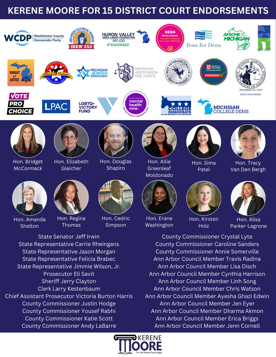 Kerene Moore for 15th District Court Judge tweet media