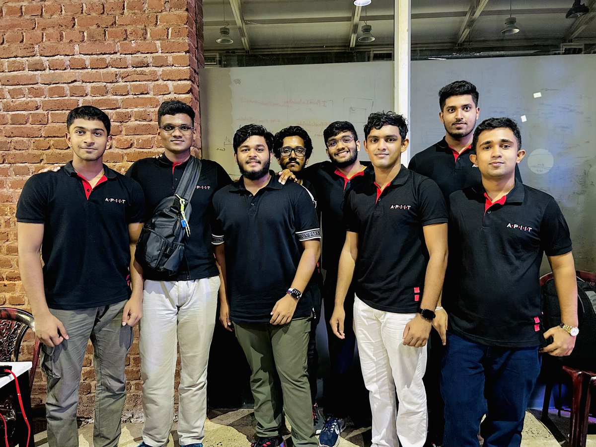 ShihanAcsteQ's tweet photo. Yet another proud moment🏆🔥 As the mentor of the team raptors of APIT Kandy, the team achieved the victory being the TOP-8 from over more than 50 robots at IROBEX robot battle organized by NIBM. 

Congratulations guys and let’s fire up some more in the future 🔥 #robotics #win https://t.co/dQD5dmx1kh