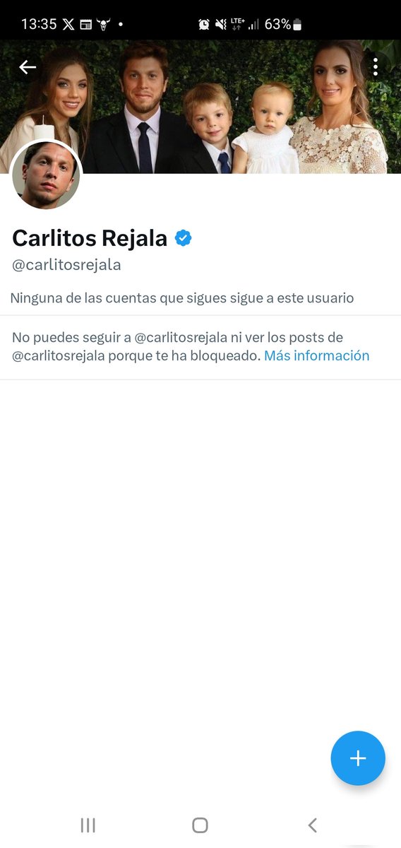 Anggellus14's tweet photo. @TotiAcosta2 @carlitosrejala Presi a mi me bloqueo habiasido,motivo no se,ni me nteresa 😂 https://t.co/IPL4naV6wn