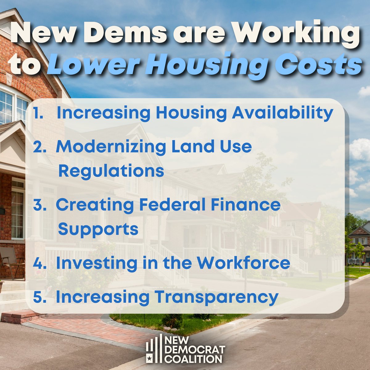 Rep. Susan Wild (Archived) (@repsusanwild) on Twitter photo The cost of housing is too high. We must tackle this crisis & make all communities places where everyone has access to safe affordable housing & the amenities needed to thrive. Thatās why I'm working with the <a href="/NewDemCoalition/">New Democrat Coalition (NDC)</a> to build more homes & lower costs. #NewDemHousingPlan The cost of housing is too high. We must tackle this crisis & make all communities places where everyone has access to safe affordable housing & the amenities needed to thrive. Thatās why I'm working with the <a href="/NewDemCoalition/">New Democrat Coalition (NDC)</a> to build more homes & lower costs. #NewDemHousingPlan