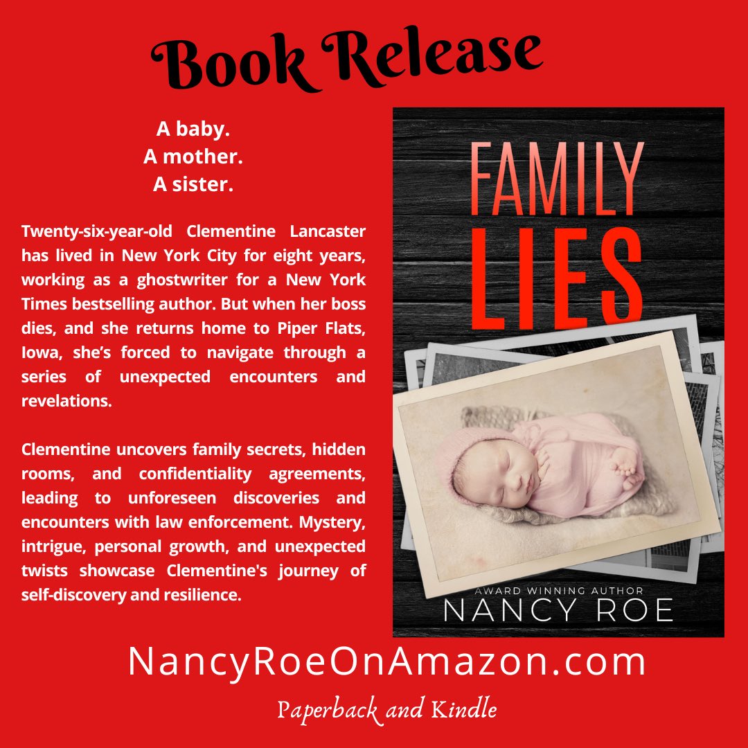 nancyroeauthor's tweet photo. #bookrelease https://t.co/c9DpDU4EzK
