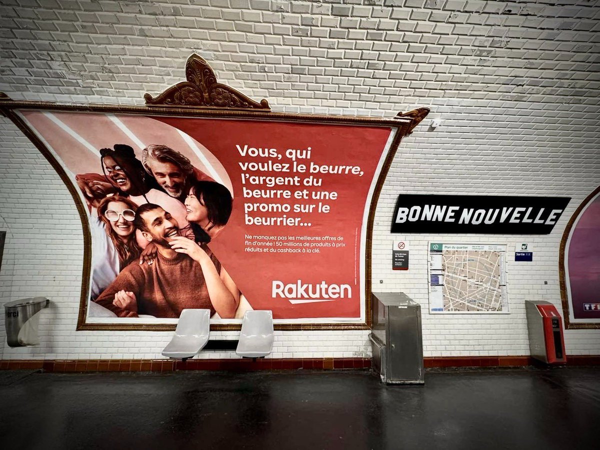 Il paraît que dans le métro, on vit des moments de grâce. Un simple coup d'oeil par la fenêtre, et on tombe sur une nouvelle manière de faire des économies. Bonne nouvelle.