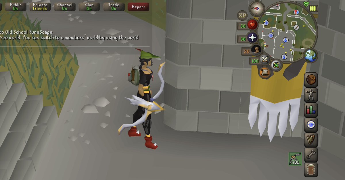 I had so much fun streaming OSRS (Old School Runescape) last night ...