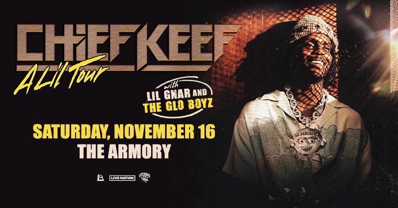 SneakerReporter's tweet photo. I’m linking up with Live Nation to do a giveaway for the @ChiefKeef concert 11/16 at @ArmoryMn #AnyoneInterested 👀 https://t.co/okuM3f1uoe