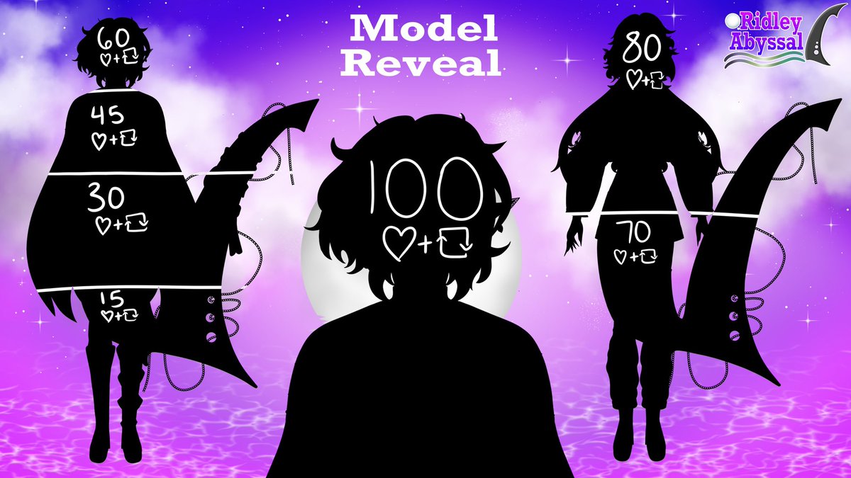 ✨2.0 Model Reveal Unlock✨

It is time to start the reveal of the 2.0 Ridley Model Reveal! 

♡ + ↻ to unlock the reveals! 

#vtuber | #modelreveal | #ENVtubers
