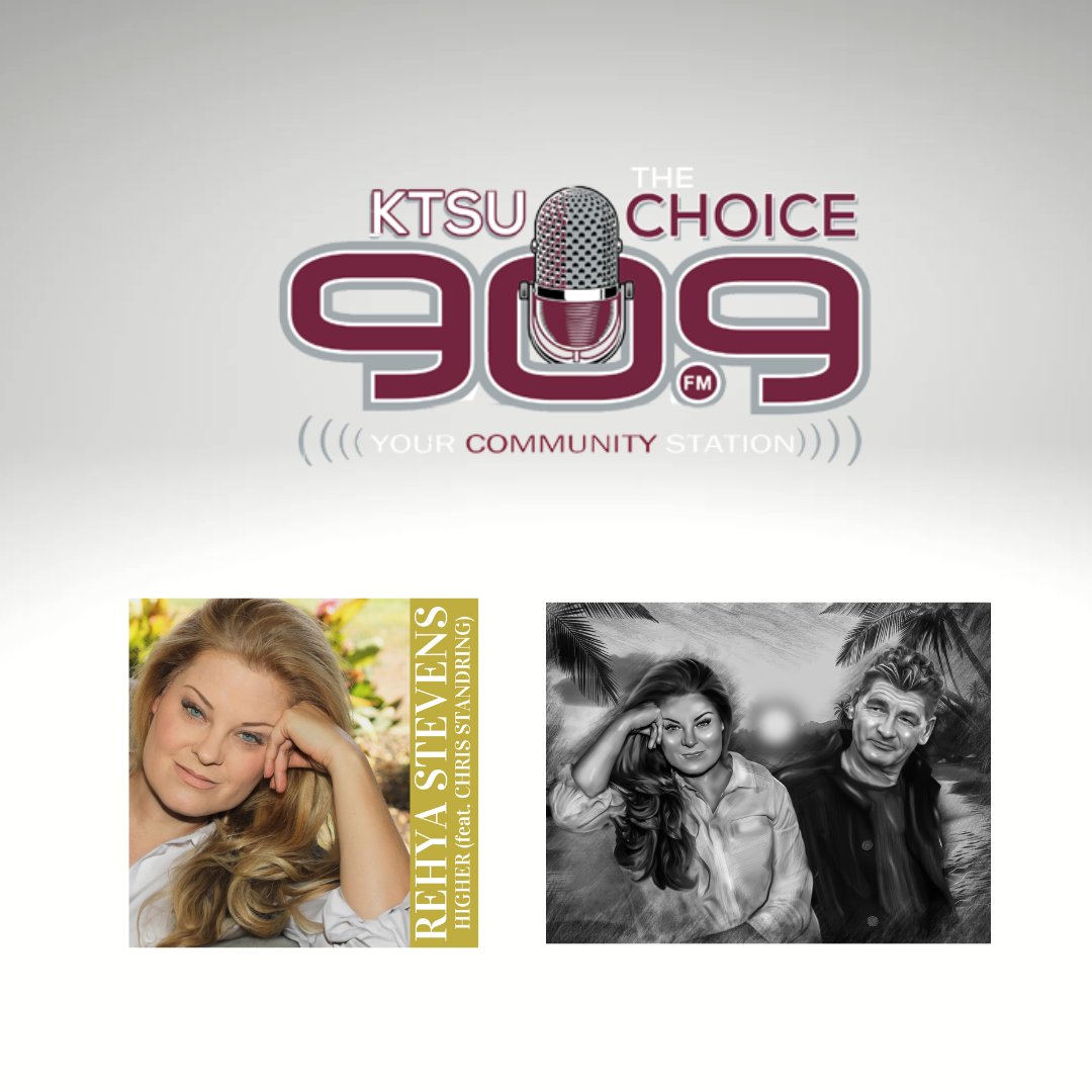 THANK YOU #donnafranklin of #KTSU The Choice FM for adding Higher to your rotation 😘 It's an honor to be in such good company 🤗