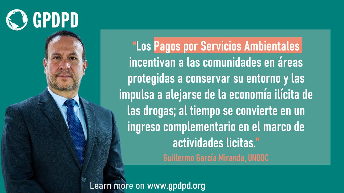 GPDPD (@gpdpd_) on Twitter photo ¿No pudiste ver a Guillermo García de la <a href="/UNODC/">UN Office on Drugs & Crime</a> en el #GLF?
Aquí está: youtube.com/watch?v=sCb5nZ…
🌱 Conoce el impacto de las economías ilícitas en la #Biodiversidad y cómo el #DesarrolloAlternativo ofrece soluciones sostenibles para preservar nuestros ecosistemas.
#ThinkLandscape ¿No pudiste ver a Guillermo García de la <a href="/UNODC/">UN Office on Drugs & Crime</a> en el #GLF?
Aquí está: youtube.com/watch?v=sCb5nZ…
🌱 Conoce el impacto de las economías ilícitas en la #Biodiversidad y cómo el #DesarrolloAlternativo ofrece soluciones sostenibles para preservar nuestros ecosistemas.
#ThinkLandscape