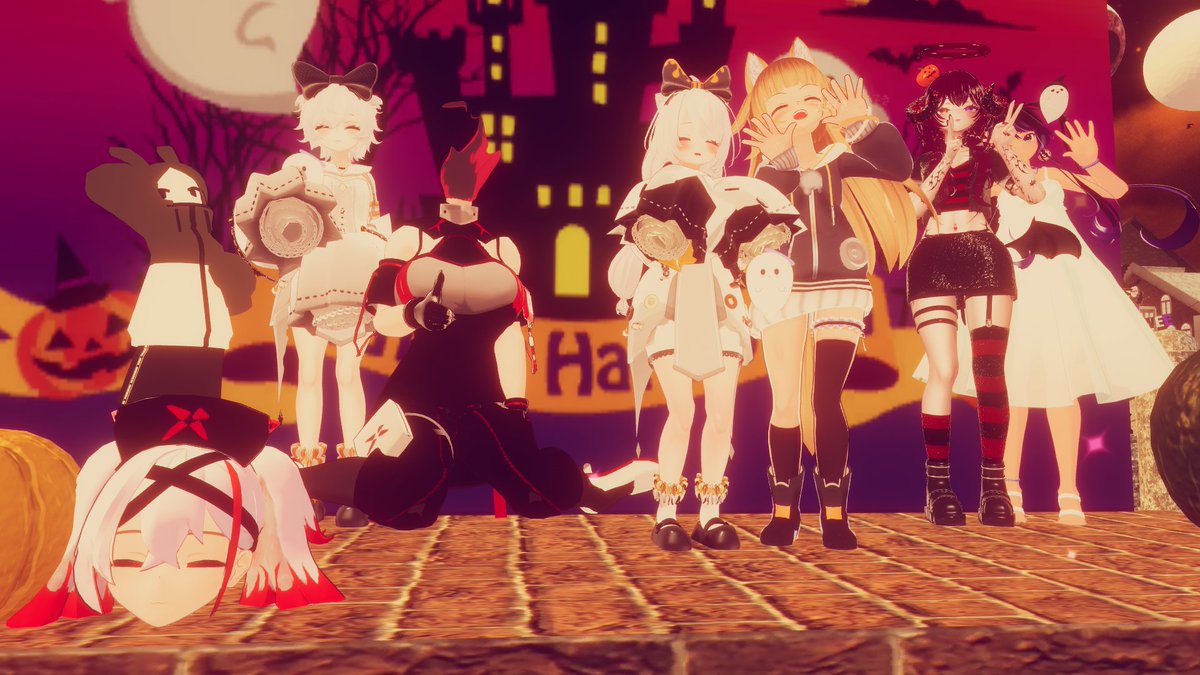 AUA8149's tweet photo. 今日の #VRChat .
happy Halloween!!
広いし、撮影スポットがたくさんあって凄すぎる!!
#CHECED
#ケセド
#SPOOKY_HALLOWEEN_TOWN
#146作品目 https://t.co/1T2ThdQVe3