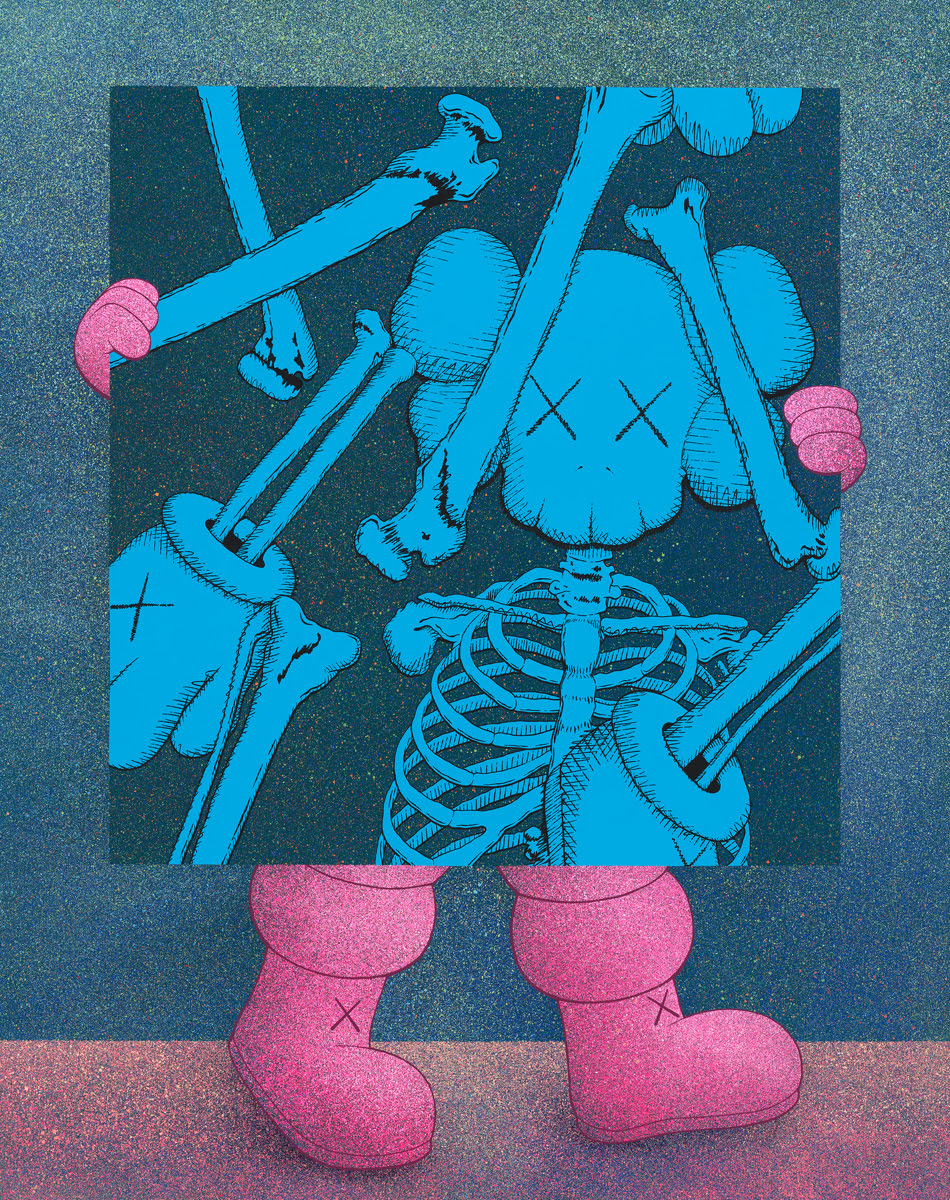 New painting by KAWS