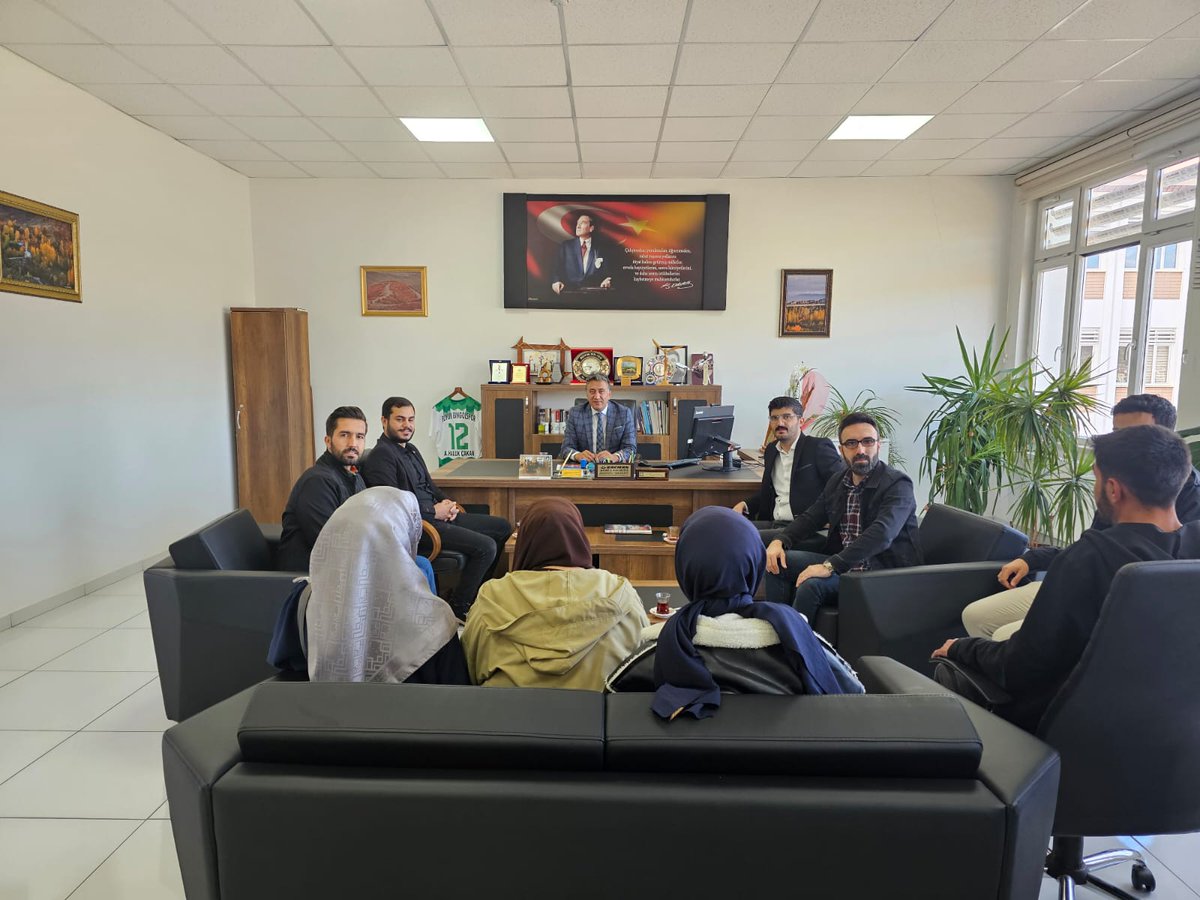 Bingöl Genç Memur-Sen Başkanı Abdurrahman ÇELİKKAYA ve Yönetimi ile Bingöl İl Milli Eğitim Müdürü, İl Müftüsü ve Bingöl İl Milli Eğitim Müdür Yardımcısını ziyaret ettik.

Misafirperverliklerinden ötürü kendilerine teşekkür ediyoruz.
<a href="/bingolmem/">Bingöl MEM</a> <a href="/BingolMuftulugu/">Bingöl İl Müftülüğü</a> <a href="/halukcakan12/">HALUK ÇAKAN</a>