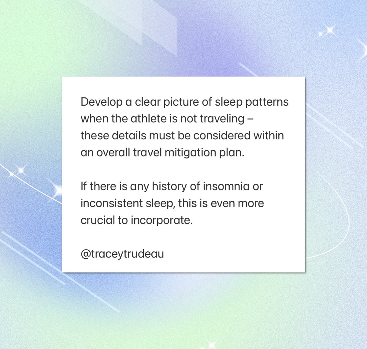 Tracey Trudeau tweet media