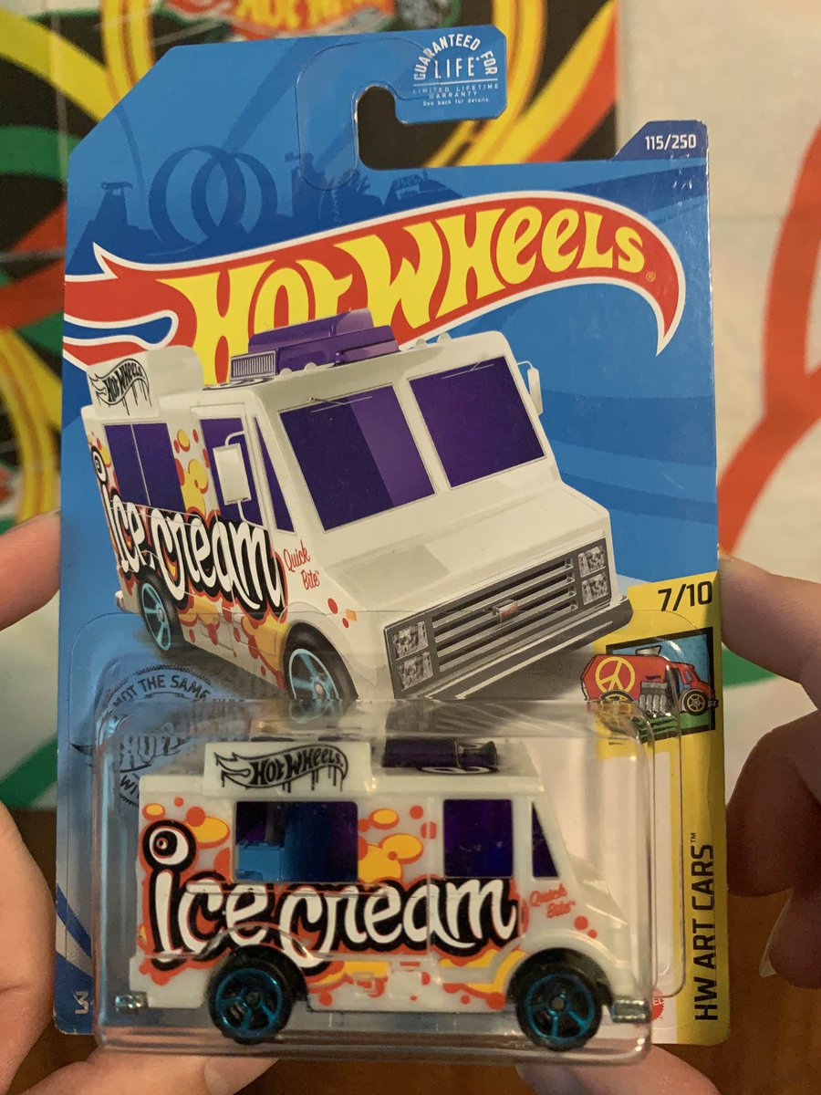 dailyhotwheels's tweet photo. Hot Wheel of the Day - Quick Bite!

This Quick Bite is the 7th model in the 2020 Art Cars Mini Collection, and is NOT the same model as the Ice Cream Truck, so I'm sharing it again. It's DIFFERENT.

#hotwheels #icecream https://t.co/cup38DiMcI