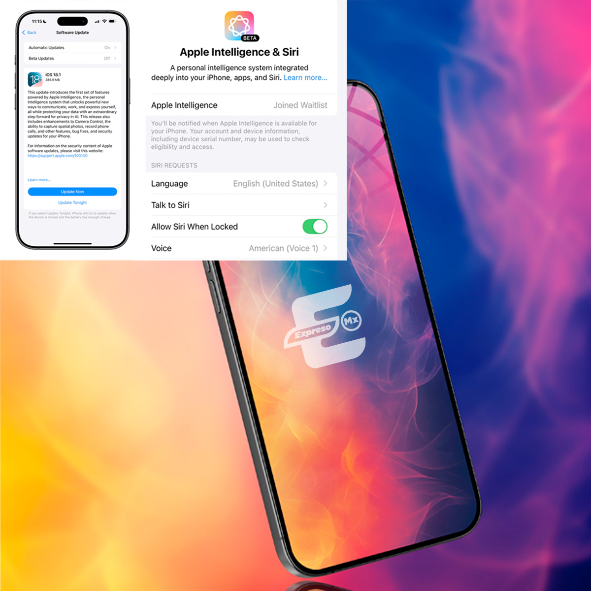 Es oficial: iOS 18.1 ya esta disponible.