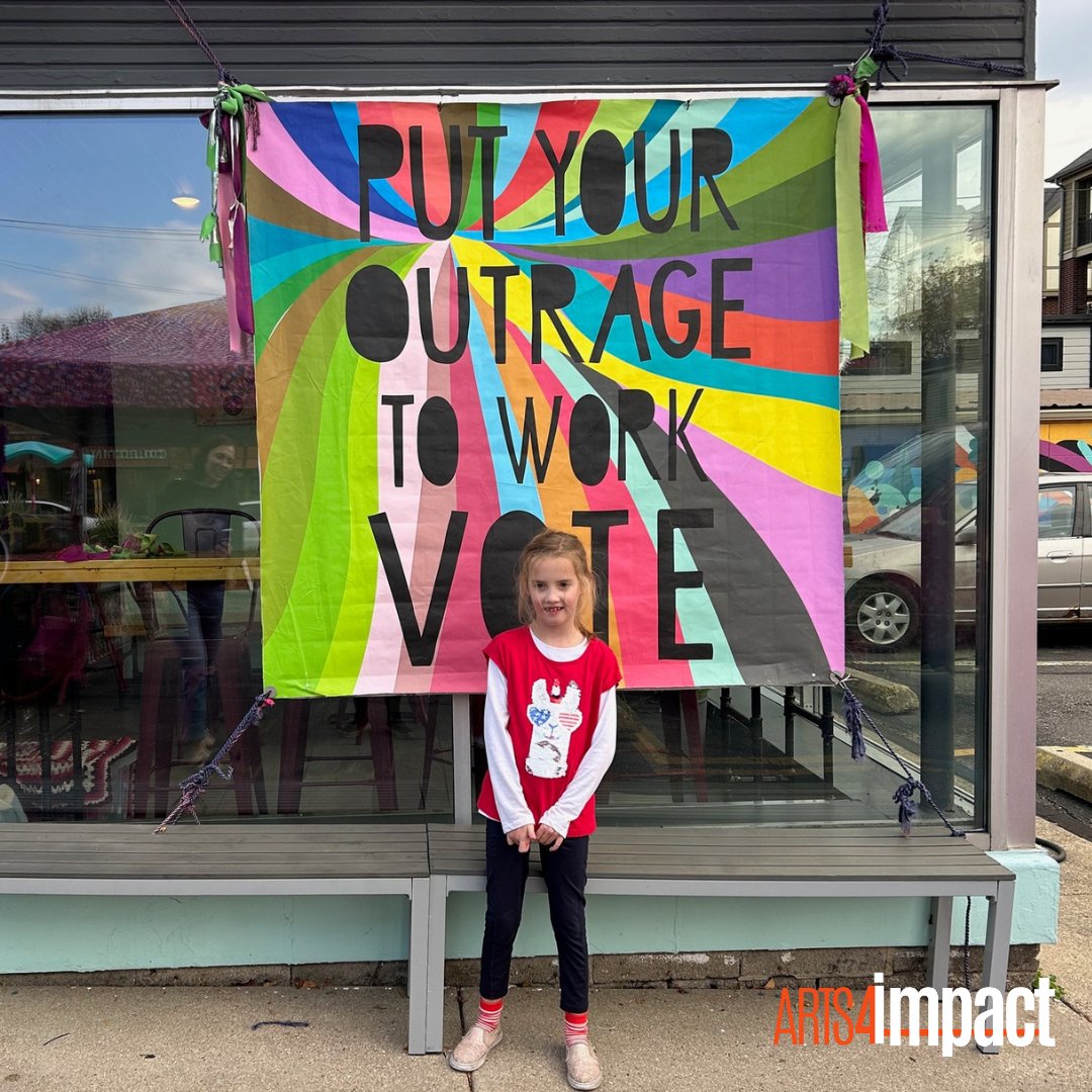 arts4impact's tweet photo. FOR OUR DAUGHTERS 💗 ~  Put your outrage to work and VOTE! #WomenRoar24 #GoVote #VoteForChange #Arts4Impact https://t.co/Ms948DPvtZ