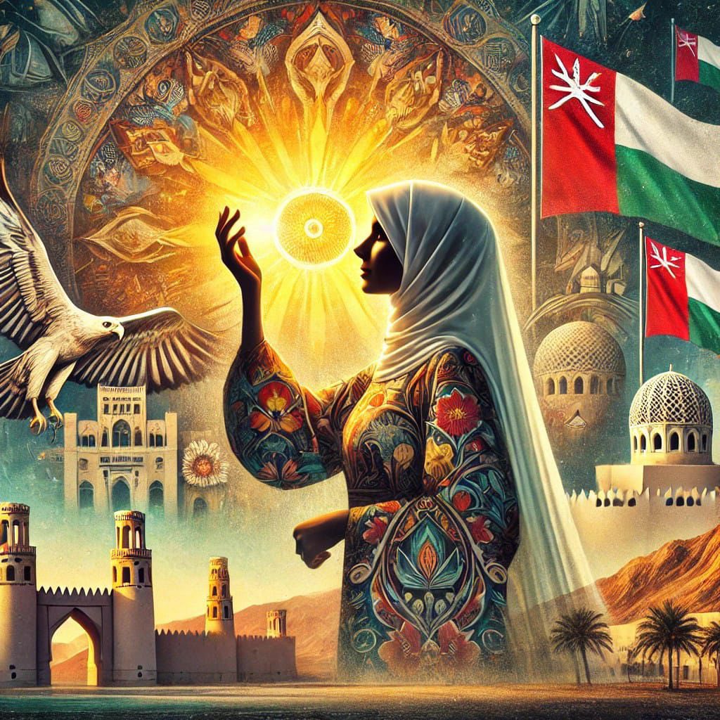 Edugovsbt3137's tweet image. 🌸🍃

كرمت الأستاذة نورة الشهومية الطالبة الفائزة في مسابقة توليد أجمل صورة تعبر عن "يوم المرأة العمانية" باستخدام برامج الذكاء الاصطناعي والحاصلة على النسبة الأكبر من التصويت الطالبة أروى يعقوب المقبالية المقيدة بالصف الخامس.

#فعاليات_تعليمية_جنوب_الباطنة 

🔽