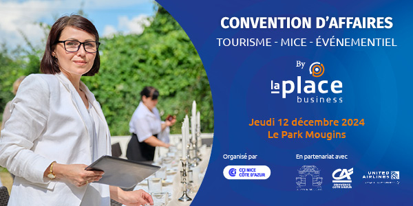 ⚡ Rencontrez des VIP TOP BUYERS à la recherche de solutions pour leurs événements d'affaires, de lieux d'hébergement et de restauration, de solutions logistiques ...  
📍Convention Affaires #LaPlaceBusiness 
📅12/12 
🔥 convention-daffaires-tourisme.fr/page/leurs-bes… 

#btob #btob06 #filièretourisme06