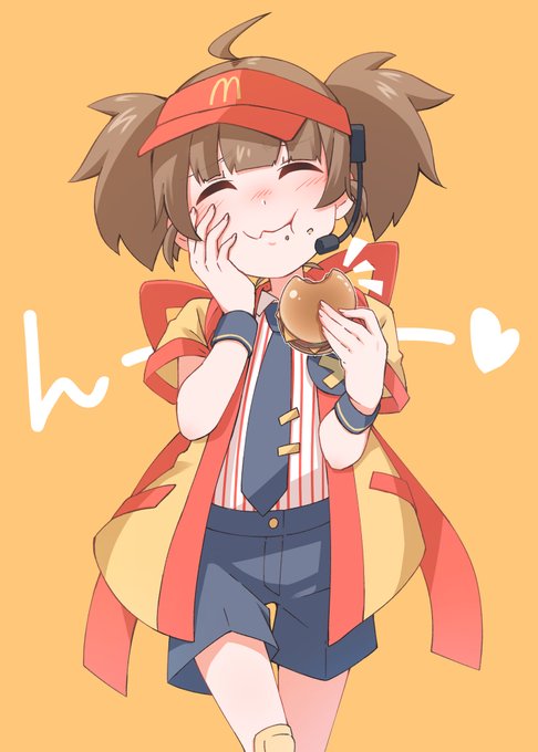 食べ美ちゃんがぶっ刺さりまくりでつらいのでファンアートです
めちゃくちゃおいしそうに食べてくれそう!カワイイ!
#いまだけダブチ食べ美 