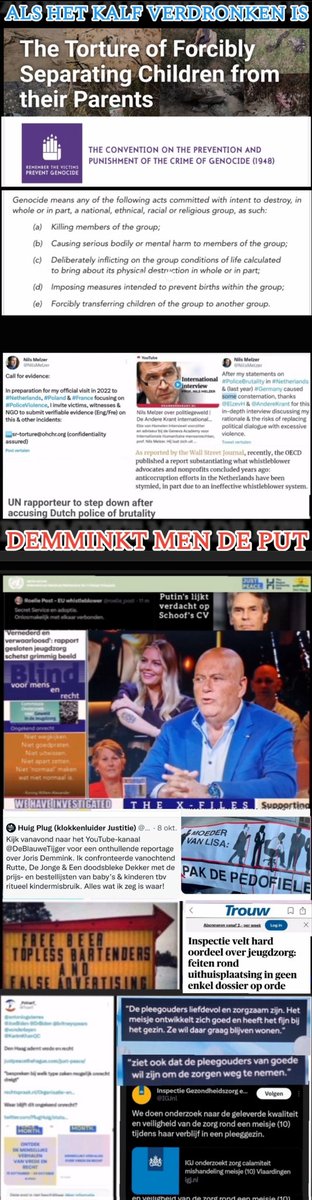 TvanT's tweet photo. Nearly every #war that has
#started the last fifty years
has been the #ResultOfMedialies
2M
#STATEKIDNAPPINGS
since #UDHR ink #Dried
#RoyalWokeInquisition
#GroundhogDayTrumanshowMatrix
#SorosDiKakistoMediacracy
Dutch #ChildTrafficking
#Aachboun @hrw
#under the
#guise of
#care https://t.co/vsnhH9HItL