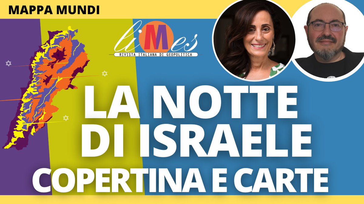La notte di #Israele, la copertina e le carte di Laura Canali - MappaMundi con <a href="/lauracanali2/">Laura Canali</a> e <a href="/aldesiderio/">Alfonso Desiderio</a> sul canale YT di <a href="/limesonline/">Limesonline</a> sul volume di Limes in edicola   youtu.be/-BXYHZqUDAc