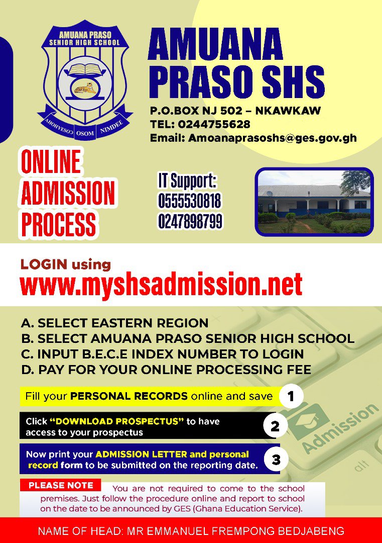 GreatampasSHS's tweet photo. Great Ampass goes digital with admissions 
Tell a parent to tell a parent. https://t.co/cFm4mfdJhb