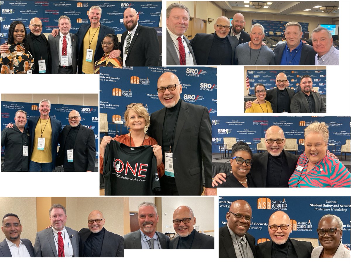 drstephensroka's tweet photo. What a great group or folks getting together about school safety and security at the National School Safety Conference in Houston! Making a difference with The Power of One and The Power of Many.
#NSSSC @SyllabusX2024 https://t.co/1iRNMTmHeR
