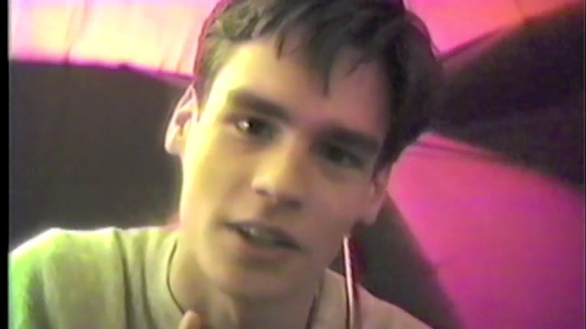 robert sean leonard and ethan hawke in nyc, on a break from shooting "dead poets society" (1988)