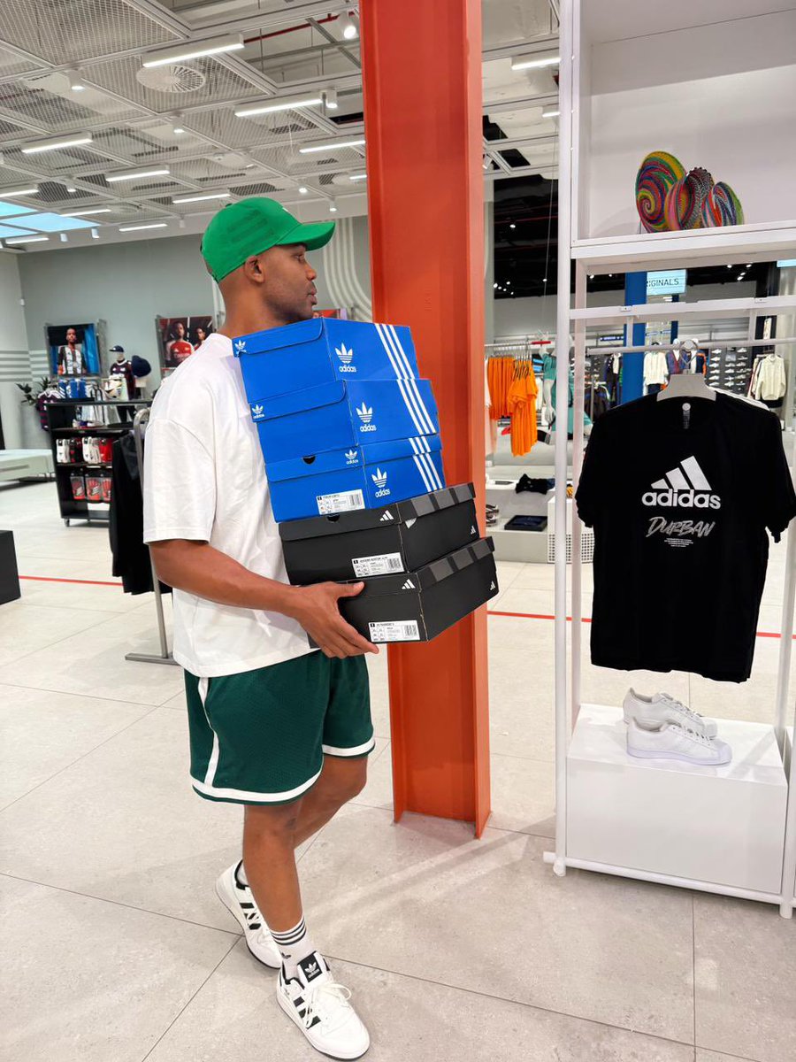 Stocked up 👟 💧