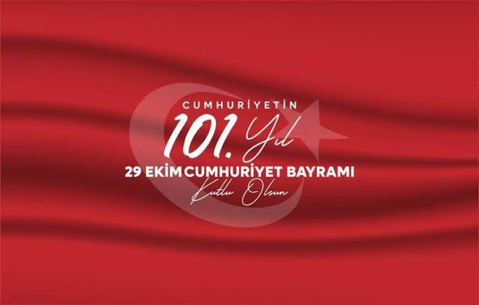 YaylaBayram's tweet photo. Cumhuriyetin 101.yılı kutlu olsun. #CumhuriyetBayramımızKutluOlsun https://t.co/QiXEZs7h02