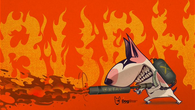dogstarcoin's tweet photo. 🔥 2,083,207,779 XTAR BURNED🔥 https://t.co/foH1DzqpH1