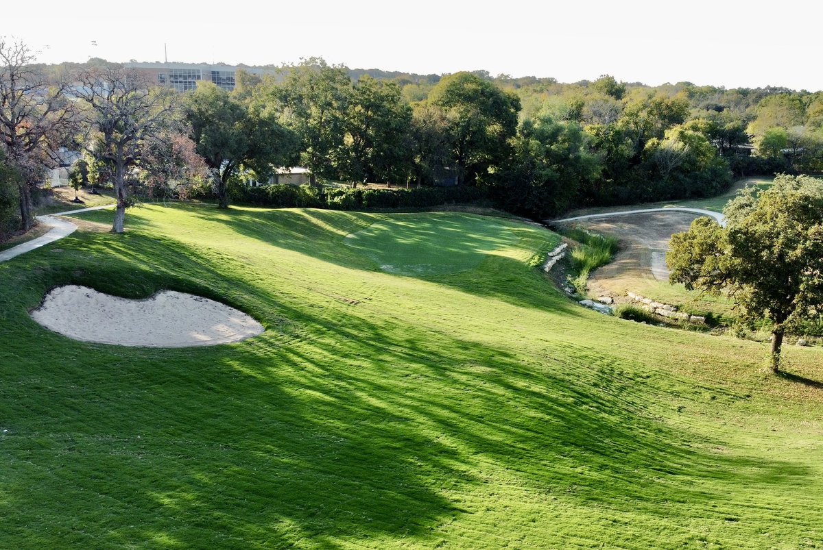 TreyKempGCA's tweet photo. Grow-In at Meadowbrook Golf Course in Fort Worth. Everything is looking great! @odonnell_jon @GolfFortWorth #municipalgolf #fortworth #texas https://t.co/A20CKixKaC