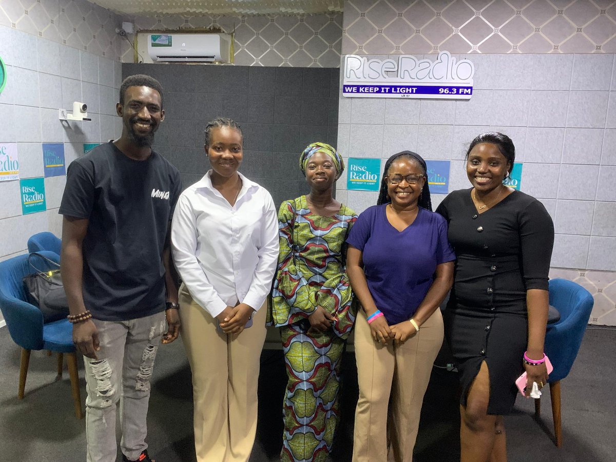 Linasbangura's tweet photo. I had an amazing time on Rise Radio talking about Youth Leading in Science, Technology, and Innovation!  It shows a clear picture of how young people are driving change in Sierra Leone. @DSTISierraLeone @rosa_judy2 @esindayigaya

#GirlsInTech
#Innovation
#TechSHERO https://t.co/IjOHBE5o8W