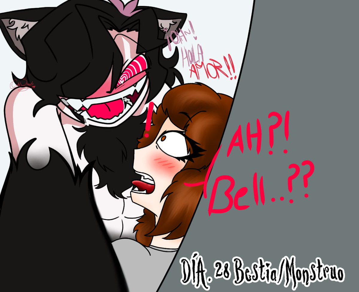 Creadora_terror's tweet photo. 28. Bestia/Monstruo 😉😏❤️
#yanderetober #yanderetober2024
#yandere #bellkilming #calixta #digitalart #CalixtaxBell https://t.co/HiWvtYPfns